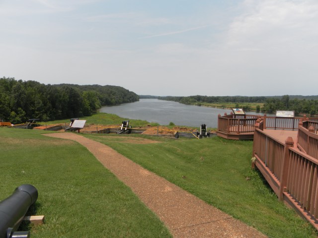 View of river from Ft. Donelson, TN