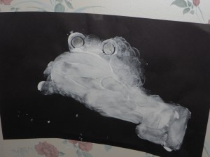 frog painting