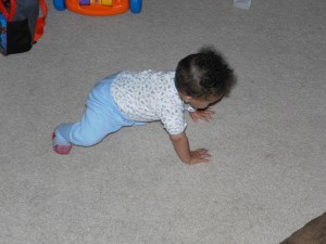 crawling practice