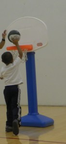 dunking practice