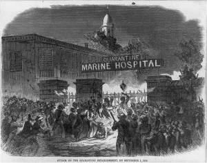 attack on marine hospital