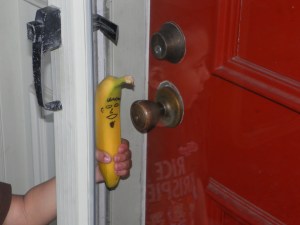 Mr. Banana gets impatient