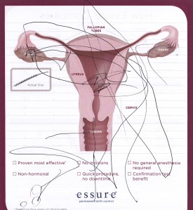 one-year-old's souvenir from the OBGYN