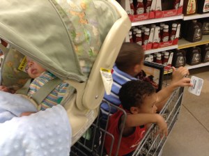 no room for groceries