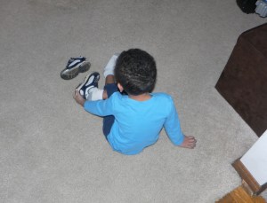 Put the shoe on the other foot