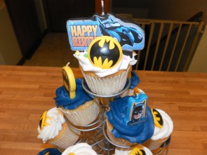 I am Batman cupcakes