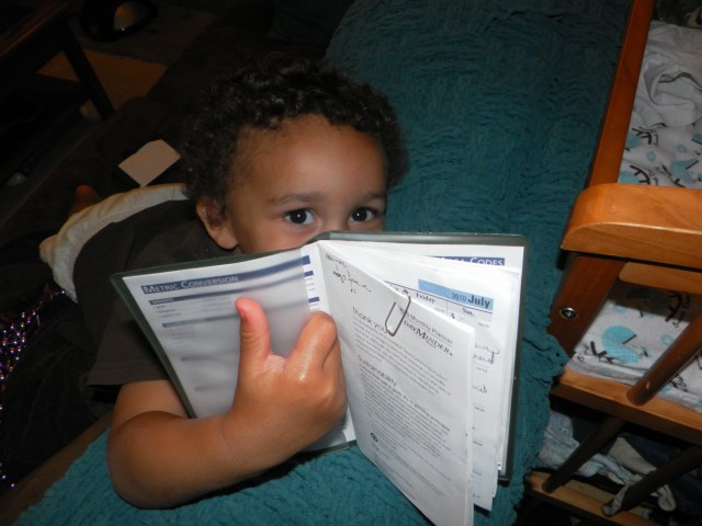 Getting ready to cuddle up with a day planner.