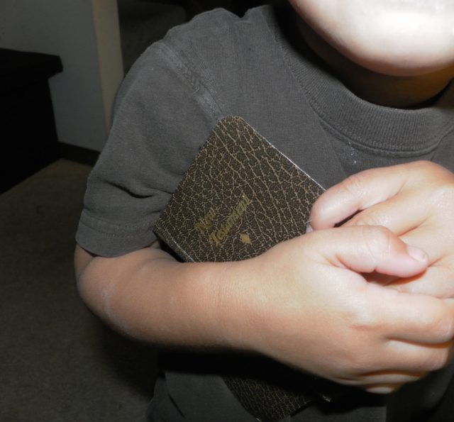 Little preacher man.